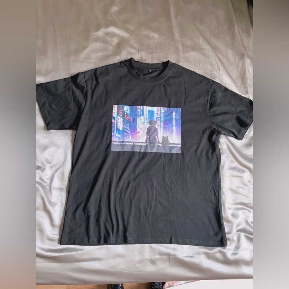 Handmade unisex oversized T-shirt